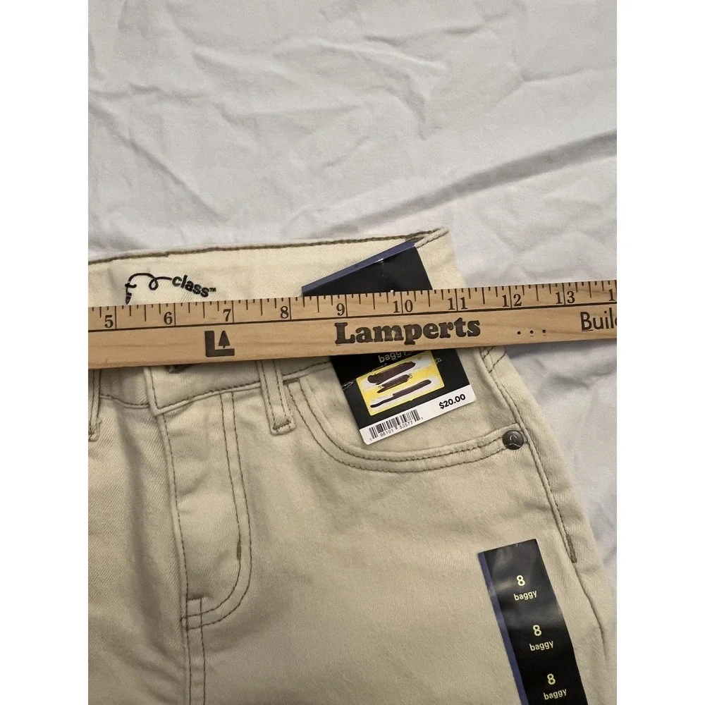 Art Class Jeans Girls 8 Baggy Distressed Stretch Denim Youth New With Tags‎